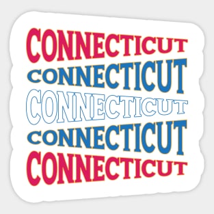 NATIONAL TEXT ART CONNECTICUT Sticker